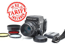 N MINT Strap Mamiya RB67 Pro SD Film Camera K/L KL 127mm f/3.5 Lens From JAPAN