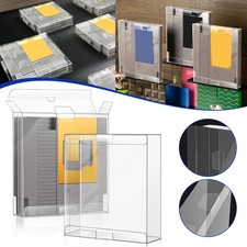 5-50Pcs Clear Plastic Protector Case Storage Box For Nintendo NES Game Cartridge