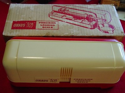 Vintage ''OHAUS'' 505,  Precision Loading Scale, Original Box