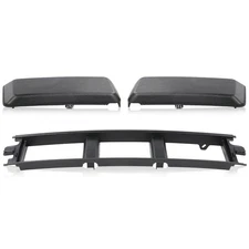 Front Bumper Lower Center Cover & Bumper Guards Pads End Caps