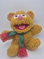 Vintage 1987 Jim Henson Baby Fozzie Bear 7 Plush Stuffed Animal - No Hat