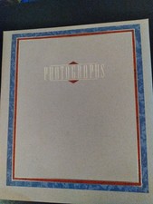 HALLMARK 11"X12"X1" SLIP-IN, SCREW POST PHOTO ALBUM, HOLDS 32 4"X6" PHOTOS