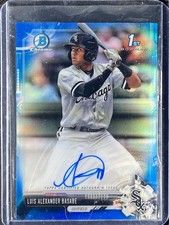 Basabe, Luis Alexander - 2017 Bowman Chrome Prospect - Autograph - 58/150