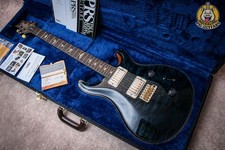 Libreria in legno PRS USA Paul Reed Smith personalizzata 24 * pezzo unico superiore "blu ardesia + ziri