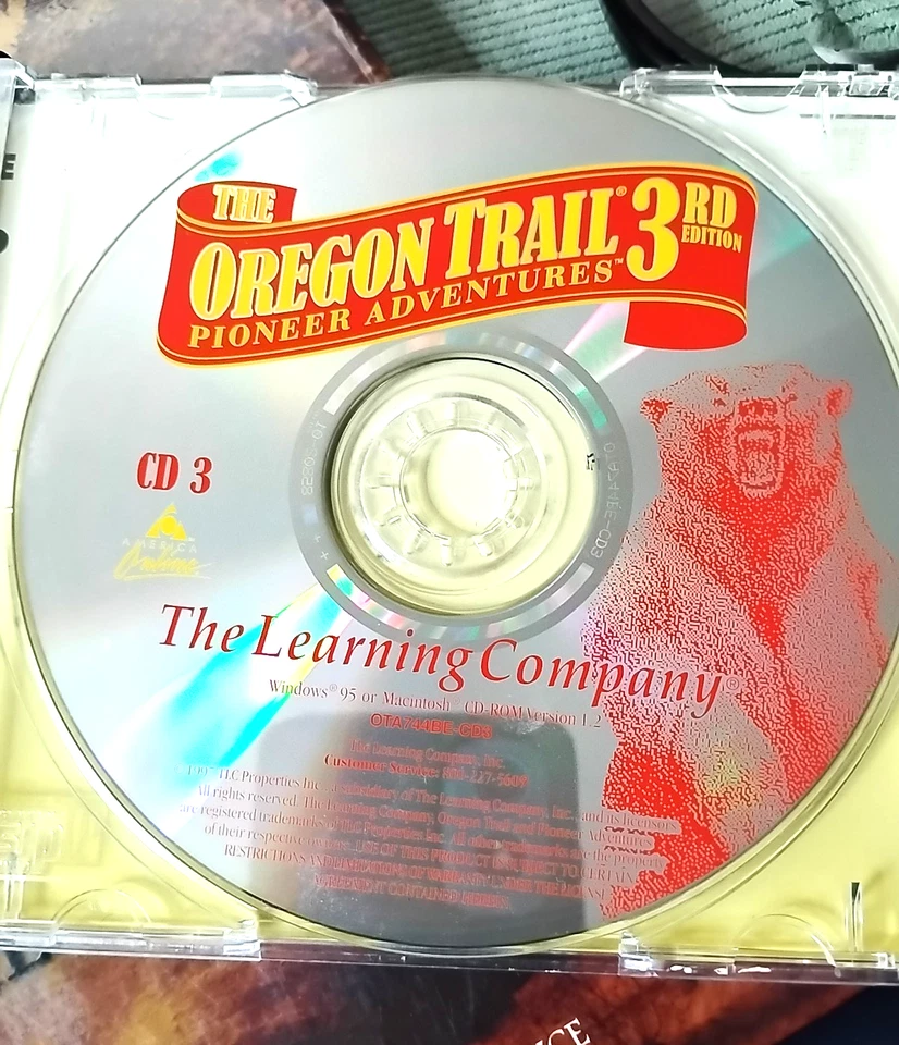 The Oregon Trai Pioneer Adventures 3ª Edición PC CD-ROM Juego de Computadora Foto 4 de 4