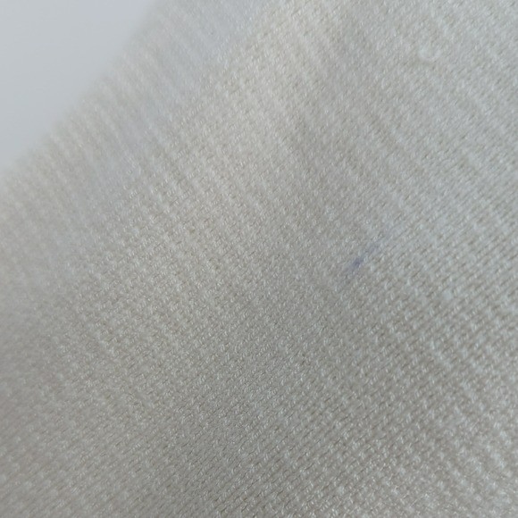 00452 Zara Short Sleeve Knit Top White size Medium sporty casual tennis prep thumbnail 6