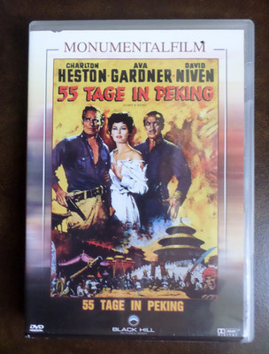 DVD * 55 TAGE IN PEKING * MIT CHARLTON HESTON * AVA GARDNER * DAVD NIVEN