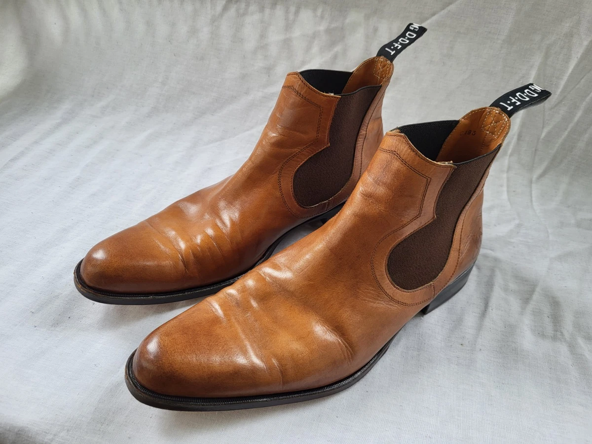 John Fluevog Brown Leather Boots for Men for Sale | Shop New  display picture 3