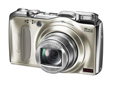 FUJIFILM Digital Camera FinePix F550EXR Optical 15x Champagne Gold FX-F550EXR G