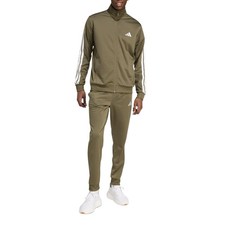 Adidas Tuta da Uomo Basic 3-Stripes Tricot Verde Codice JW6226