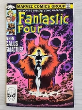 1982 Marvel Fantastic Four #244 1st Frankie Raye As Nova GALACTUS VF/NM 9.0