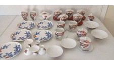 Vintage Japanese Tea Set - 25 Pieces, Flowering Trees Design