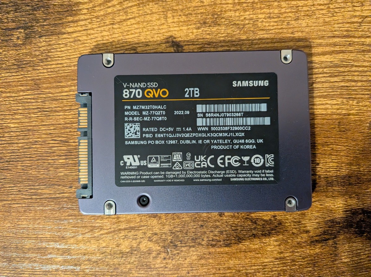 Samsung 870 QVO 2TB 2.5