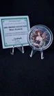 1 oz silver round "Wall Flower" Amy Brown Collection colorized W/COA