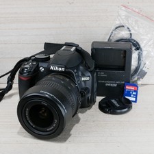Nikon D3100 14MP DSLR Camera Kit W 18-55mm lens TESTED Shutter 3,945