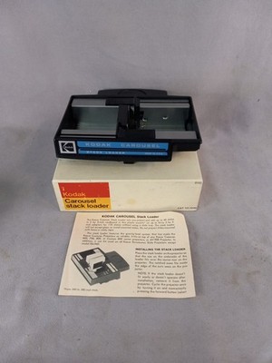 VTG Kodak Carousel Stack Loader B40 CAT 1514249 W/box Instructions 