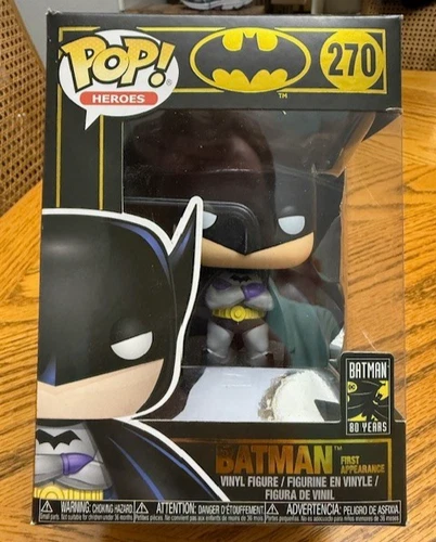 Funko Pop! Heroes Batman First Appearance vinyl figure #270 - Batman 80 years