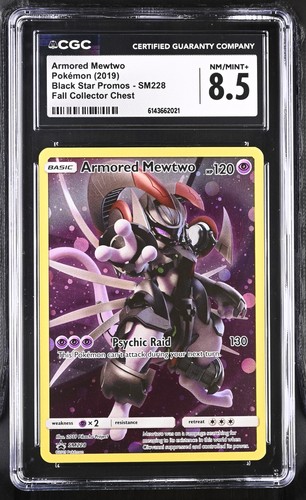Armored Mewtwo graded CGC 8.5 for sale on eBay