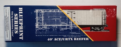 Branchline Blueprint #1223B ACF/URTX Wood Reefer Schlitz U.R.T.C. #92132 KIT NUEVO EN CAJA | Zustand: New