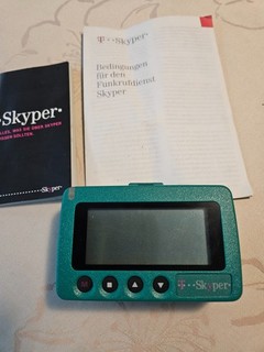 Funkrufempfänger Telekom Skyper mit Bedienungsanleitung