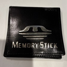 Sony Memory Stick Leather Wallet Case for 3 Cards Universal Compatible Wallets