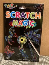 NEW BOX x 24 SCRATCH MAGIC ART SURPRISE BIRTHDAY PARTY SHOP COUNTER DISPLAY CDU