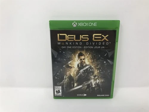 Deus Ex: Mankind Divided Day One Edition - Microsoft Xbox One - Complete In Box
