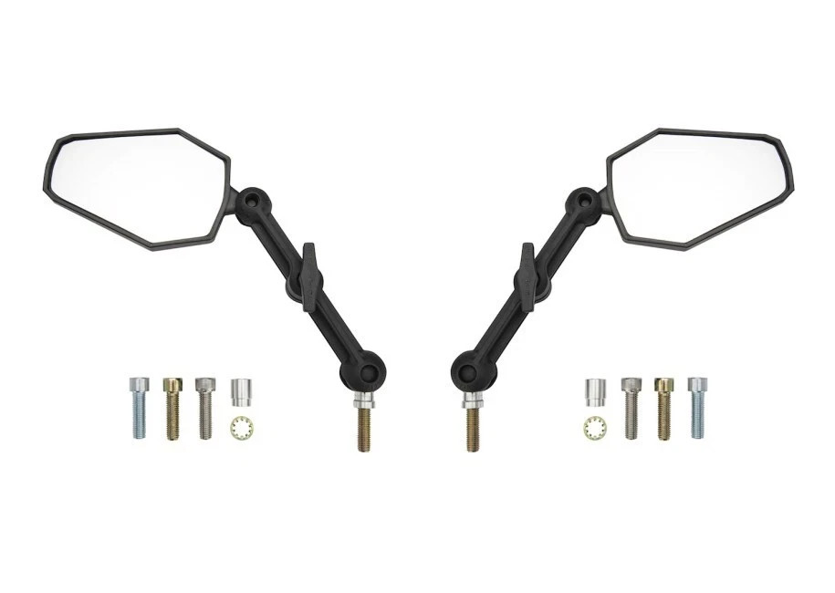 DoubleTake Mirror Adventure Pair Kit with 6" Arm - NEW DESIGN! - FOR ALL BIKES!