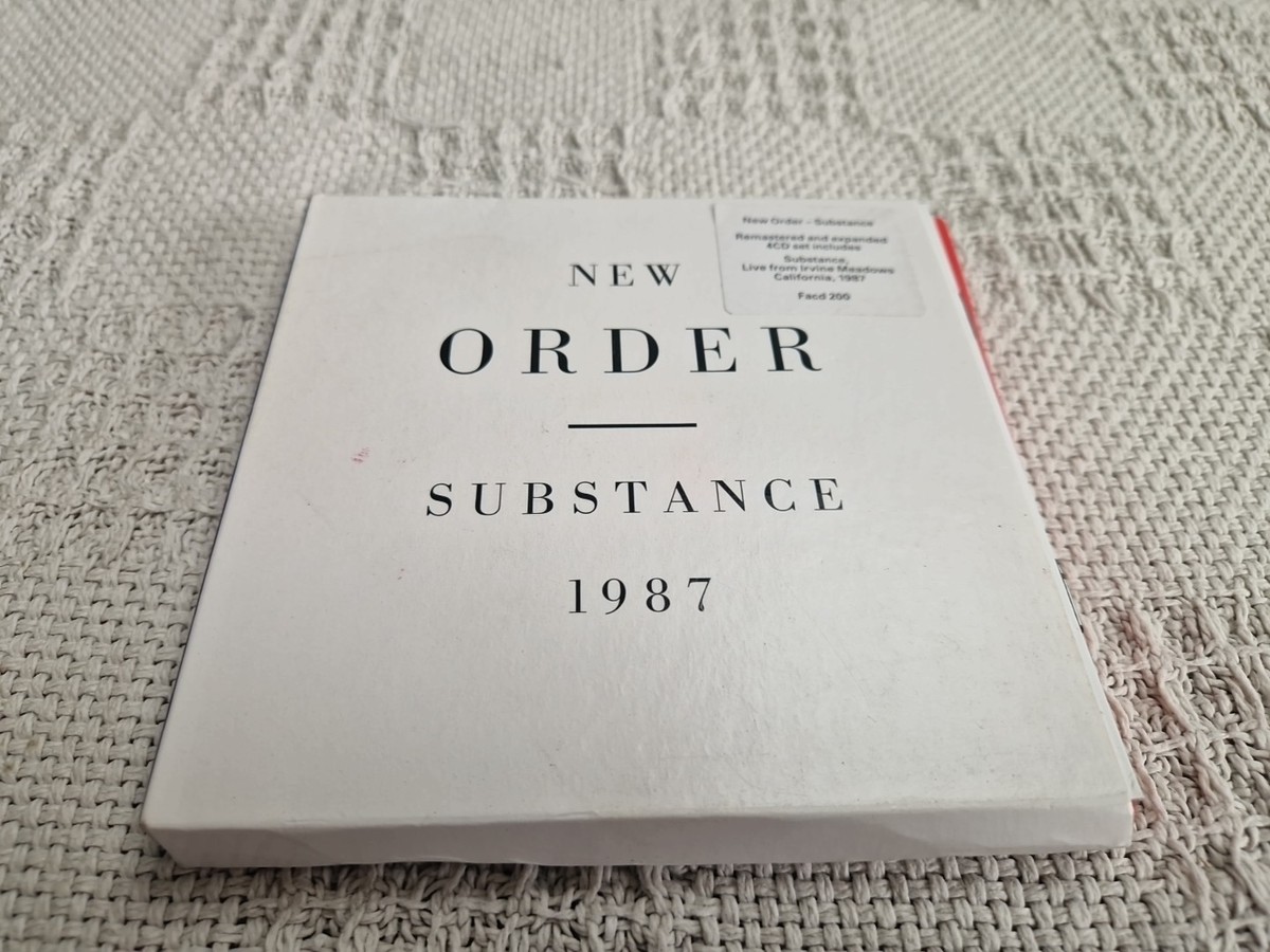 New Order SUBSTANCE 1987 (4CD deluxe）未開封 New Order