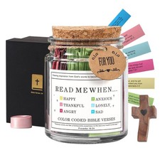 Bible Verse Jar, Christian Inspirational Gifts for Birthdays, Graduations