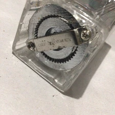 MCM Chef Specialties Acrylic Pepper Mill 4” Tall X 1 1/2” Square