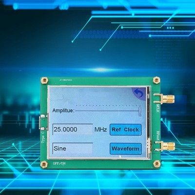 AD9833 TFT Full Touch Screen Signalgenerator DDS Quellpunktfrequenz Für Sin BA