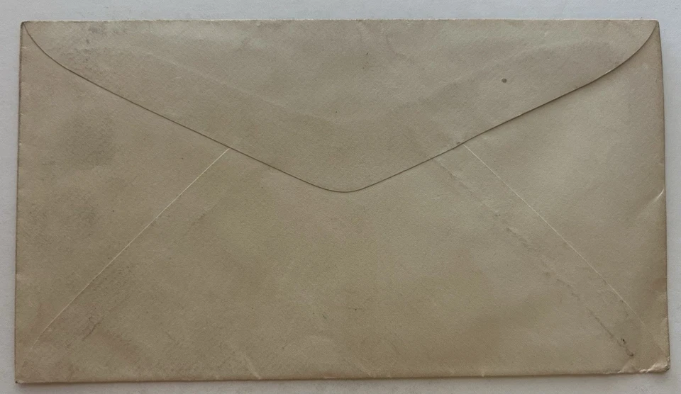 Antique 1910 Envelope: Wheeling, WV Postmark - 1 Cent Washington Stamp History - Image 2 of 2
