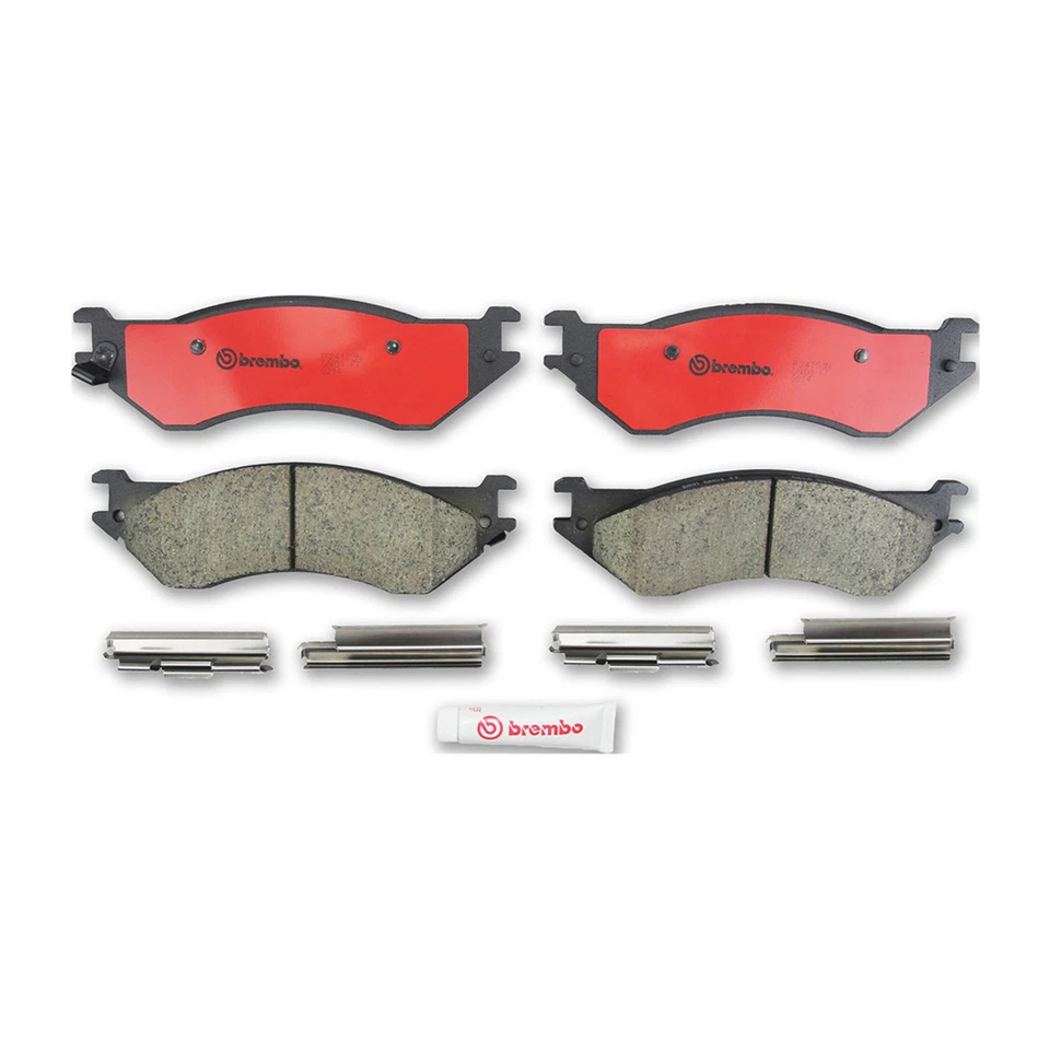 Kit de pastillas de freno rotores de freno delanteros OE Brembo para Ford Expedition 2000-2002 Foto 4 de 4