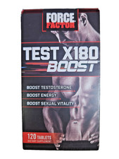 Force Factor Test X180 Boost, Testosterone Booster for Men, Testosteron Pills