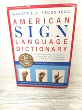 American Sign Language Dictionary-Flexi by Martin L. Sternberg (1998, Trade...