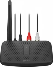 Besign BE-RCA Pro Long Range Bluetooth Adapter for Bluetooth Music Streaming, Bl