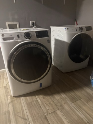 #ad GE GFW510SCNWW 4.5 cu. ft. Capacity Smart Front Load ENERGY STAR® Washer Dryer $500.00