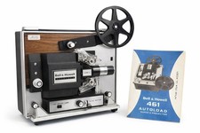 Bell  Howell 461 Autoload Super 8 Projector   Powers On, Motor Runs   Manual