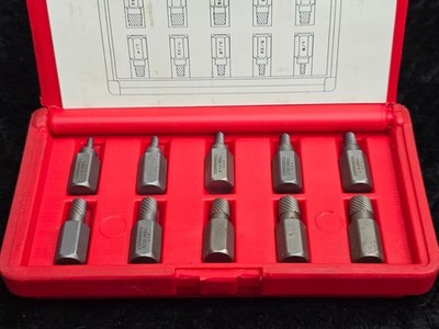 CORNWELL TOOLS USA # ATC53226 10 PIECE SCREW EXTRACTOR SET 