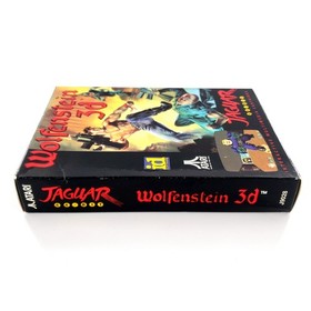 Wolfenstein 3D (Atari Jaguar, 1994) Complete w/ Overlay Mint Cartridge Tested