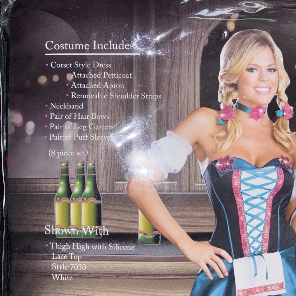 Dreamgirl женщин Heidi Hottie костюм для Хэллоуина новый размер XL Xtra большой - Изображение 2 из 4