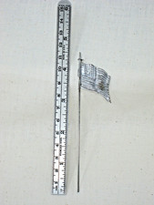 Vintage Lead Toy Military War Army Union American Flag