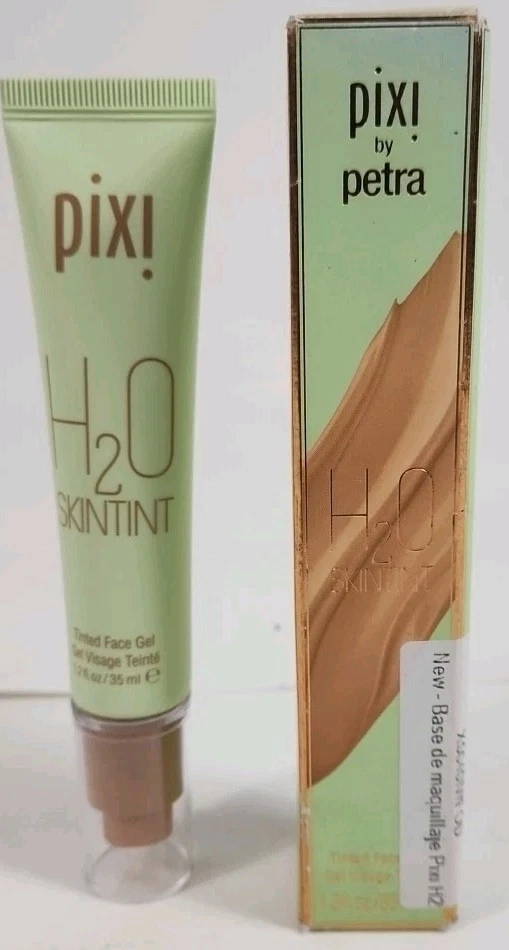Pixi Beauty H2O SkinTint Tinted Face Gel, 1.2 fl oz / 35 ml, Nutmeg.         78 - Image 2 of 4