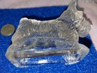 Vintage Scottie Dog Federal Glass Figurine Pressed Glass Scottish Terrier 🍬Dish — photo 6
