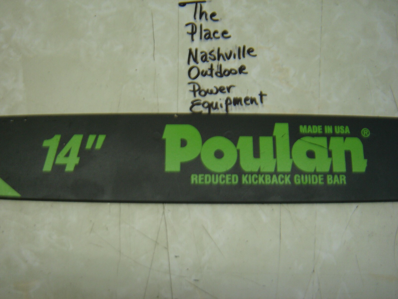 New Poulan 14" Chainsaw Bar for Poulan Chainsaw Models 32cc, 42cc eBay