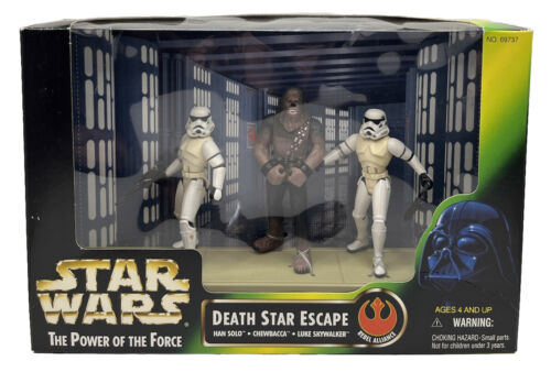 Star Wars The Power of The Force Death Star Escape Action Figure Hasbro Kenner