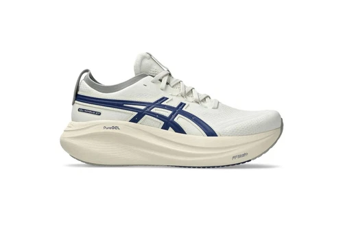 ASICS Gel-Nimbus 27 ATC Women's Running Shoes Birch Indigo Blue 1012B812-200