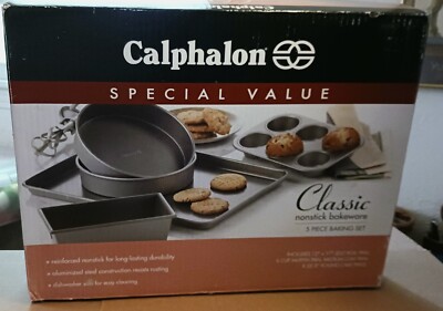 Calphalon Classic Nonstick Bakeware 5 Piece Set - New / Open Box.