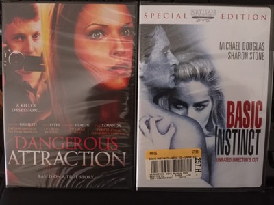 Dangerous Attraction/ Basic Instinct - Brand New Thriller DVDs